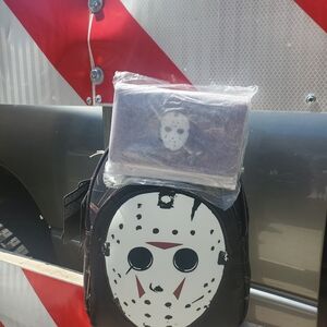 Loungefly Friday The 13th Mini Backpack And Wallet Set